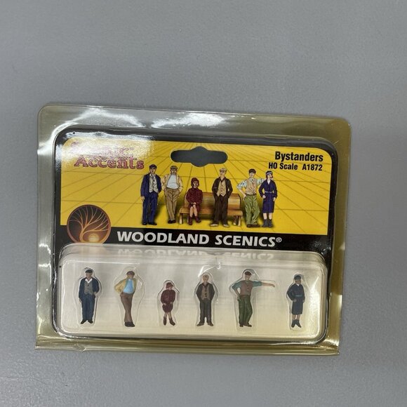 Woodland Scenics Scenic Accents Bystanders Figures HO Scale A1872 - Picture 1 of 3